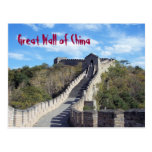 POSTCARD - Great Wall of China