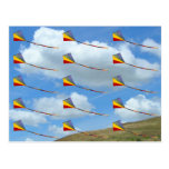 Postcard - Kites in formation postcards