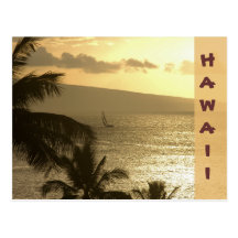 Postcard: Lahaina Sunset #1