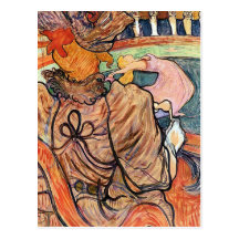 Postcard:   Lautrec - French Art - Nouveau Cirque