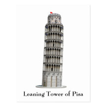 Postcard: Leaning Tower of Pisa: