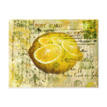 Postcard Lemons
