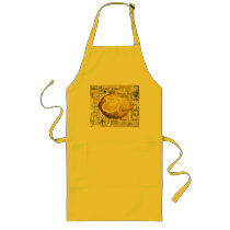 Postcard Lemons Long Apron
