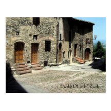 Postcard - Living in San Gimignano