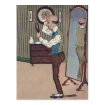 Postcard Lost Art Golden Era Repro Senior Moments