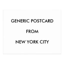 Postcard - NYC Generic