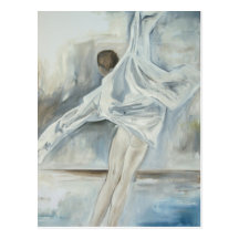 Postcard: "Oh happy day" by Melanie Pitz-Eich Postkarte