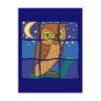 Postcard-Owl in the Window