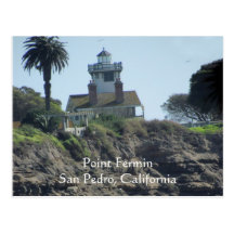 Postcard - Point Fermin Lighthouse
