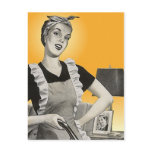 Postcard Promotional Ad For House Cleaning Service