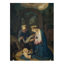 Postcard (Quote): B. Johnson Birth of Christ