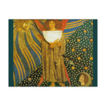 Postcard: Rossetti's Painting of Love
