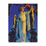 Postcard:  Spirit of the Night - Maxfield Parrish