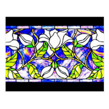 Postcard-Stained Glass-Louis Tiffany 16