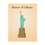 Postcard: Statue of Liberty