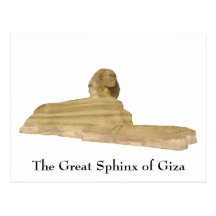 Postcard: The Great Sphinx of Giza