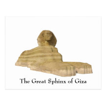 Postcard: The Great Sphinx of Giza