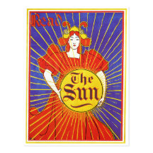 Postcard: "The New York Sun" by Louis Rhead