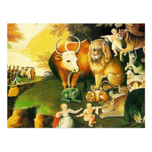 Postcard: The Peaceable Kingdom