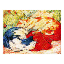 Postcard: Two Cats