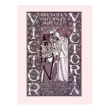 Postcard: Victor, Victoria Bicycles - Will Bradley