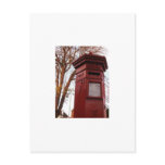 Postcard - Victorian English Post Box