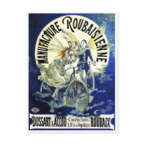 Postcard: Vintage Cycles: Roubaisien