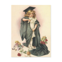 Postcard VINTAGE Graduation Design for Invitation