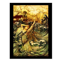 Postcard-Vintage Illustration-Rackham 25