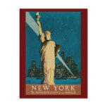 Postcard-Vintage Statue of Liberty