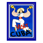 Postcard Vintage Travel Cuba