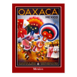 Postcard Vintage Travel Mexico Oaxaco