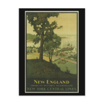 Postcard-Vintage Travel-New England