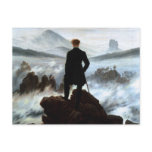 Postcard: Wanderer above the Sea of Fog