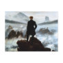 Postcard: Wanderer above the Sea of Fog