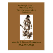 postcard wheeling wv bookstore