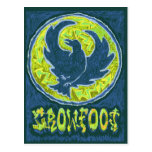 Postcard with Crowfoot Logo