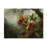 Postcard With Martin Johnson Heade Painting