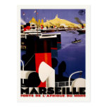Postcard With Vintage Port Poster
