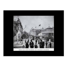 Postcard-World's Fair-Starline & Children's Bldgs