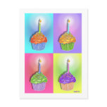Postcards - Birthday Cupcakes