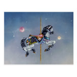 Postcards - Grey Mare Carousel Horse