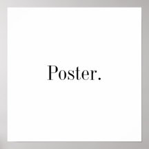 Poster.