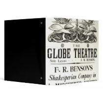 Poster advertising 'A Midsummer Night's Dream' 3 Ring Binders