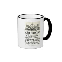 Poster advertising 'A Midsummer Night's Dream' mugs