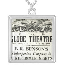 Poster advertising 'A Midsummer Night's Dream' Custom Jewelry