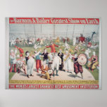 Poster advertising the Barnum