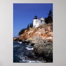Poster / Bass Harbour Head Lighthouse Maine