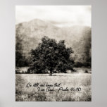 Poster-Be Still and Know that I am God