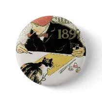 Poster Calendar 1897 Button
